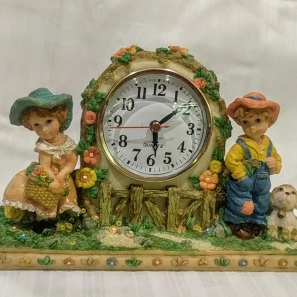 A desk clock